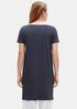 Tencel Rib Bateau Neck Tunic