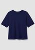 Extra-Fine Ponte Crew Neck Tee