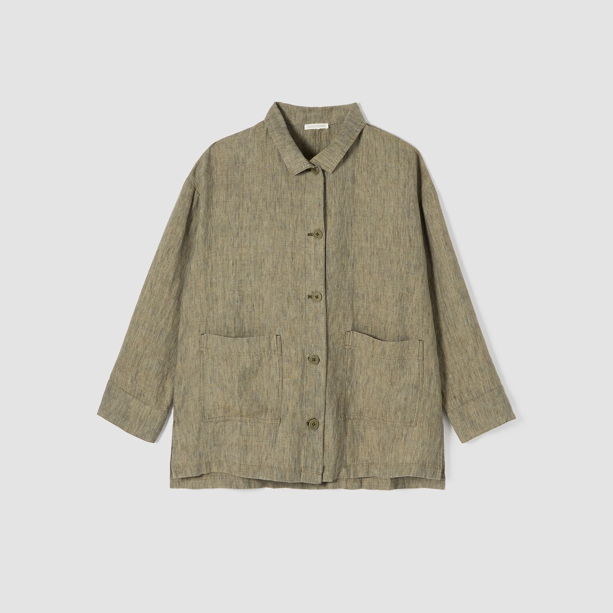 Washed Organic Linen Delave Stand 