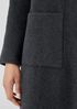 Doubleface Wool Cloud Hooded Coat