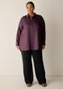 Silk Twill Classic Collar Shirt