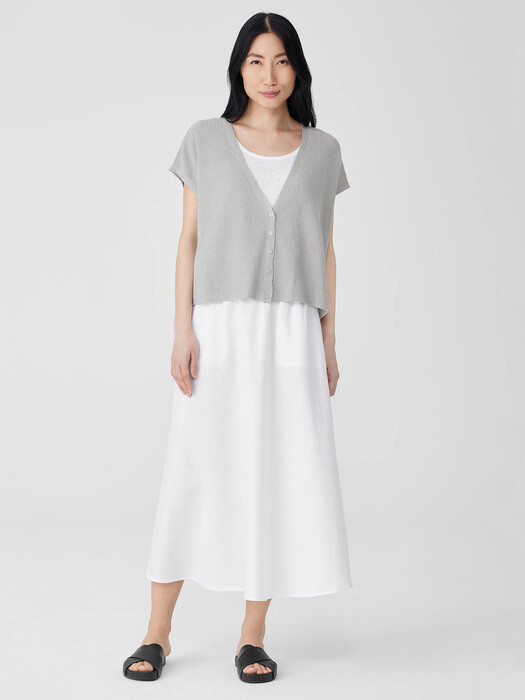 Organic Linen Pocket Skirt