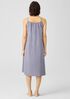 Slubby Organic Cotton Strappy Sleep Dress