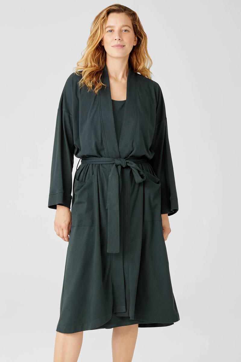 Organic Cotton Interlock Sleep Jumpsuit | EILEEN FISHER