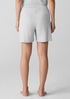 Mélange Organic Cotton Interlock Sleep Shorts
