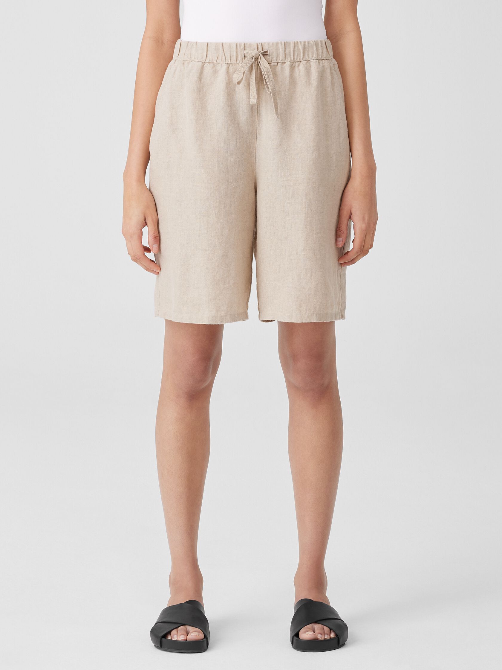 Organic Linen Shorts