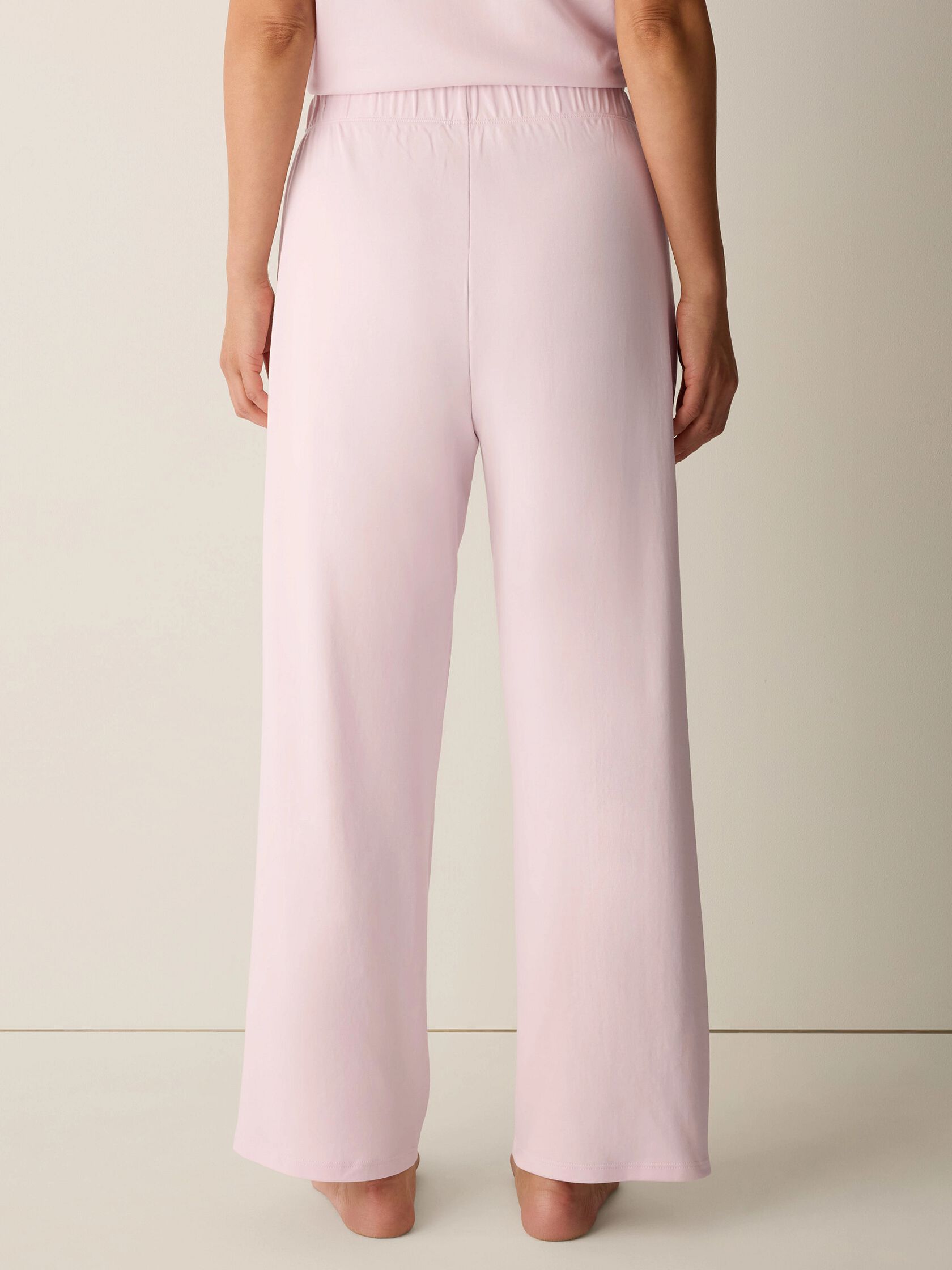 Organic Cotton Interlock Straight Sleep Pant