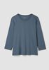 Organic Pima Cotton Jersey 3/4-Sleeve Tee
