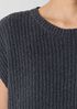 Cotton Fluff Crew Neck Vest