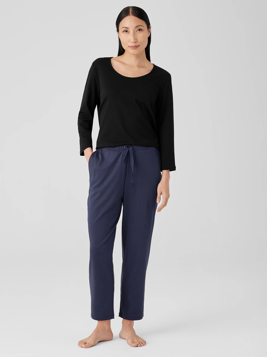 Organic Cotton Interlock Slouchy Sleep Pant