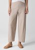 Washable Stretch Crepe Lantern Pant