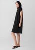 Fine Jersey Split Neck Dress