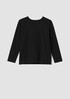 Washable Flex Ponte Crew Neck Top
