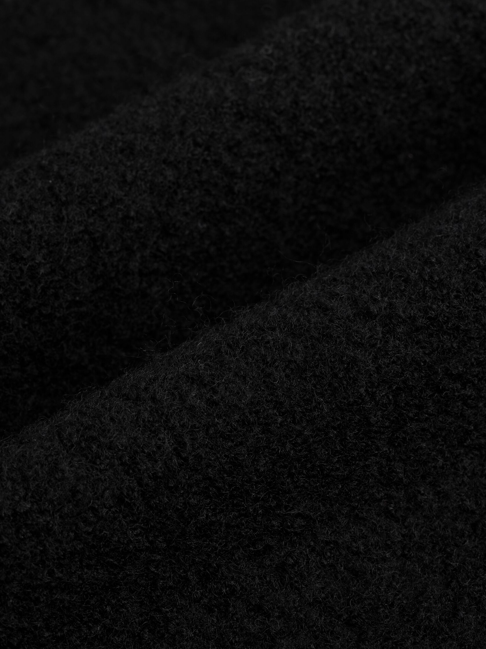 Lightweight Boiled Wool Flight Jacket in Regenerative Wool