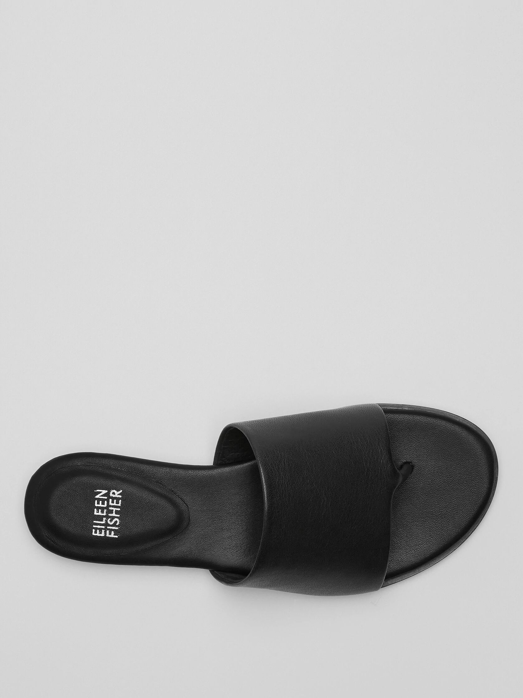 Edge Leather Slide Sandal