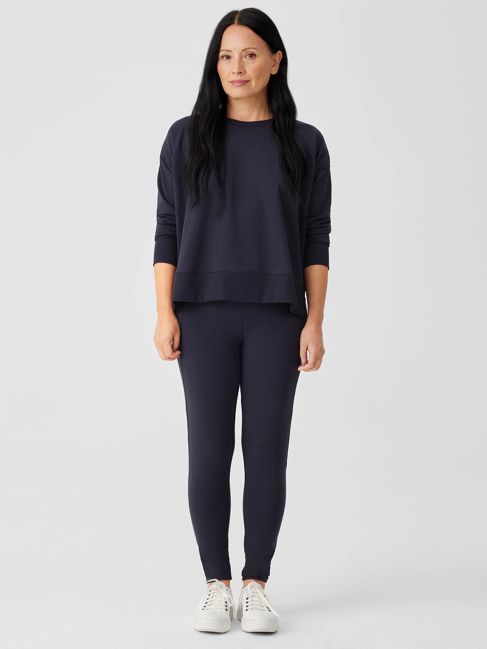 Pima Cotton Stretch Jersey Leggings