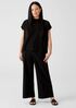 Gossamer Organic Cotton Funnel Neck Top