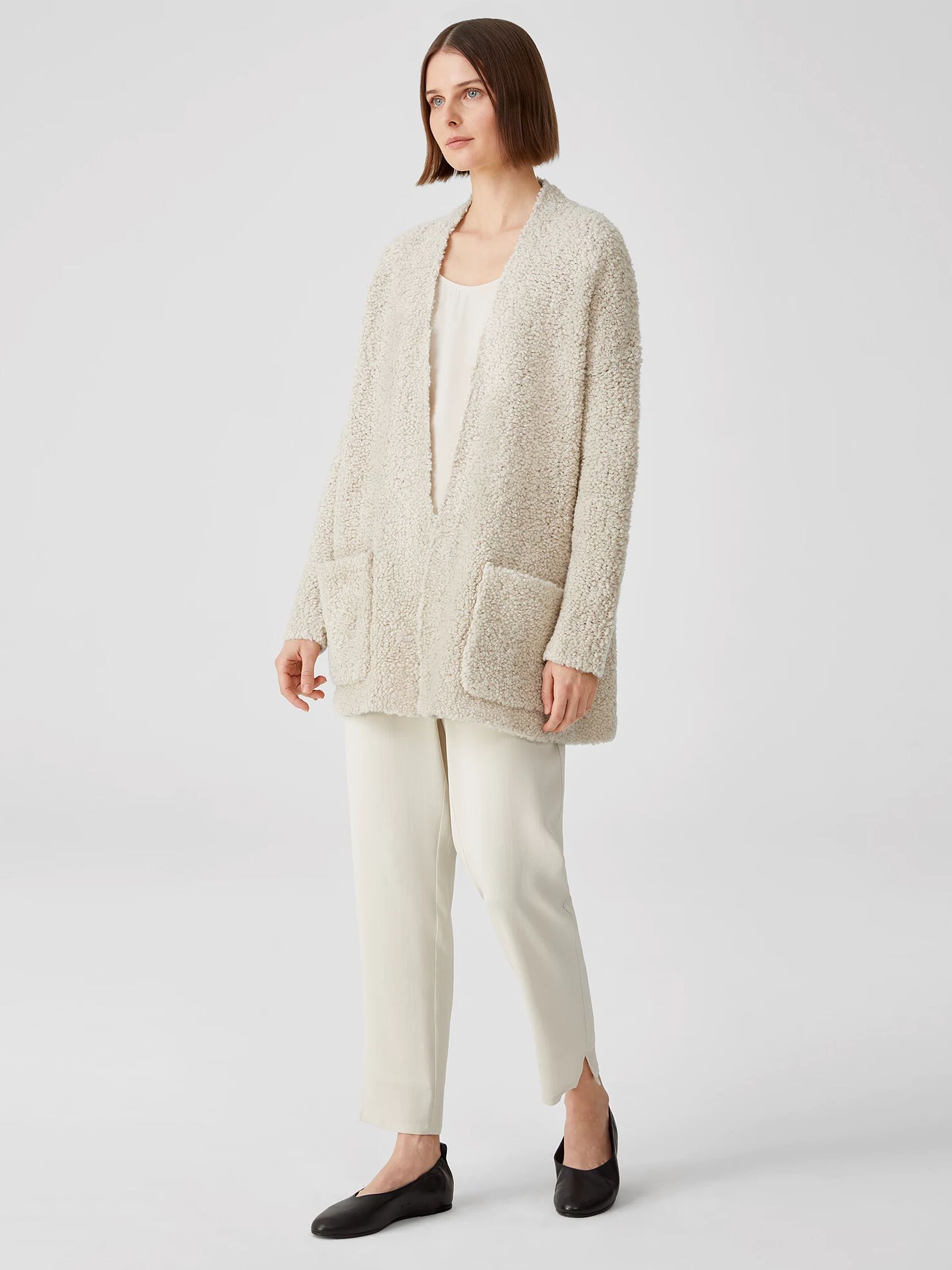 Knit Fur Cardigan