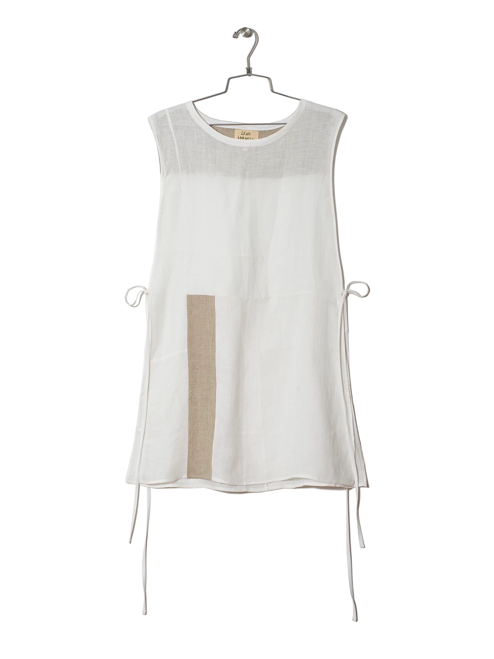 Resewn Linen Wrap Tunic