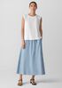 Organic Pima Cotton Jersey Round Neck Tank