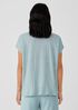 Organic Linen Jersey Square Top