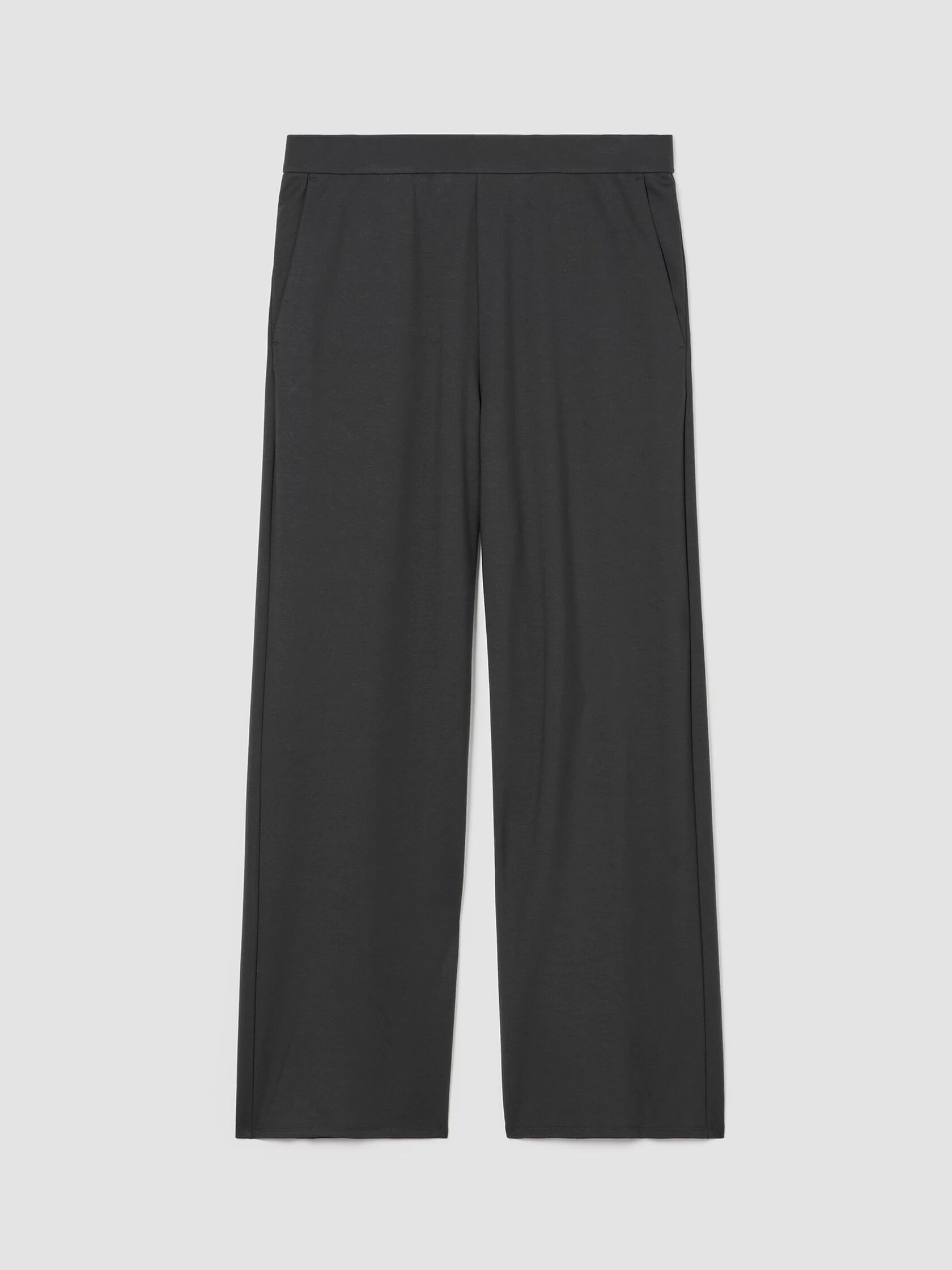 Washable Flex Ponte Wide-Leg Pant