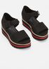 Luella Tumbled Nubuck Wedge Sandal
