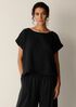 Organic Cotton Voile Box Square Top