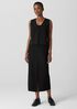 Washable Stretch Crepe Skirt