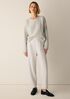 Felted Wool Jersey Lantern Pant in Regenerative Wool