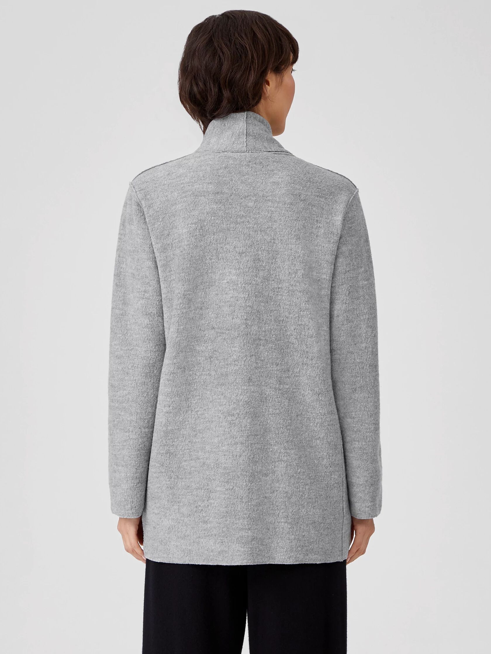 Lightweight Boiled Wool Jacket in Responsible Wool