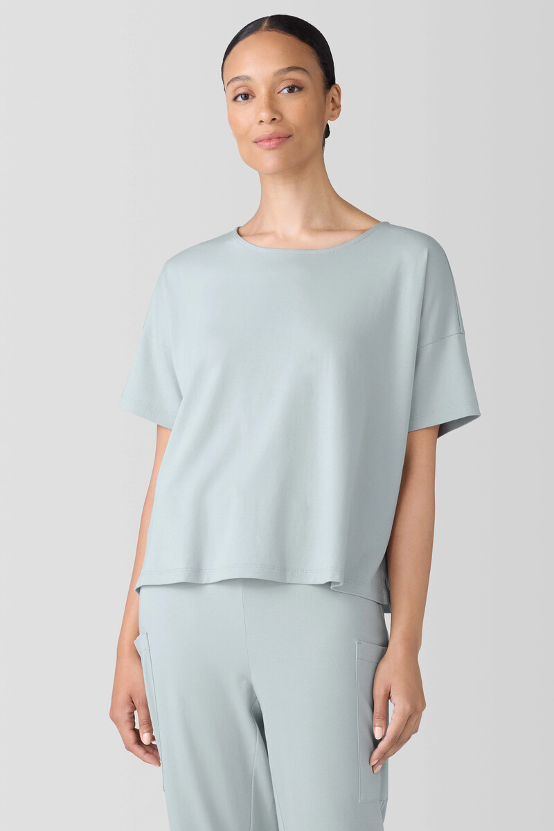 Organic Cotton Interlock Sleep Tee Organic Cotton Interlock Sleep Tee