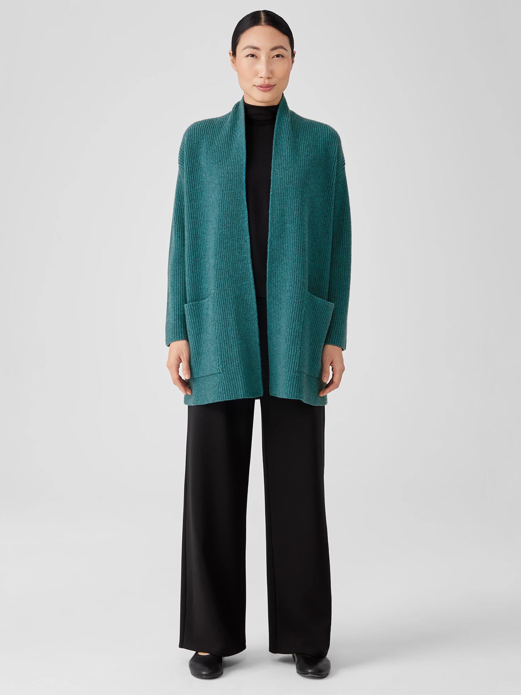 Recycled Cashmere Wool Cardigan
