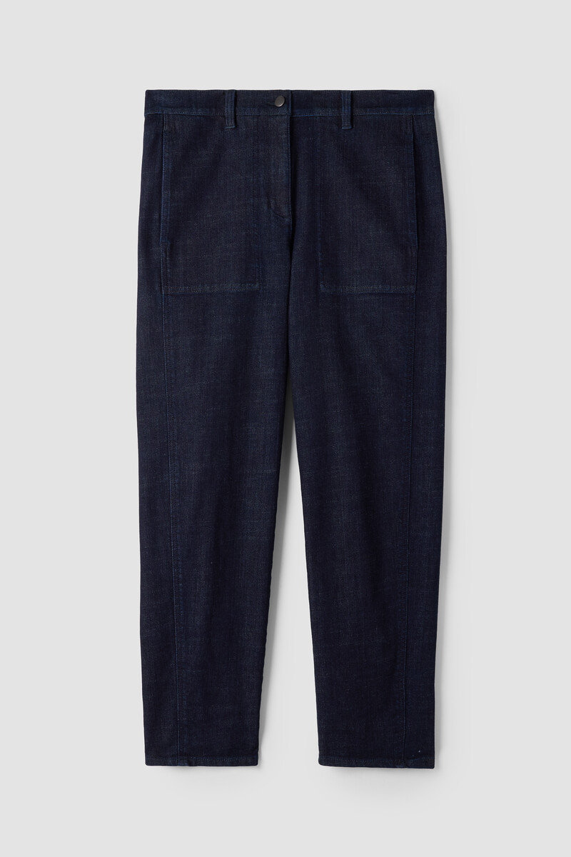Cotton Stretch Denim Lantern Jean Cotton Stretch Denim Lantern Jean