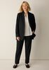 Seasonless Wool High Collar Jacket