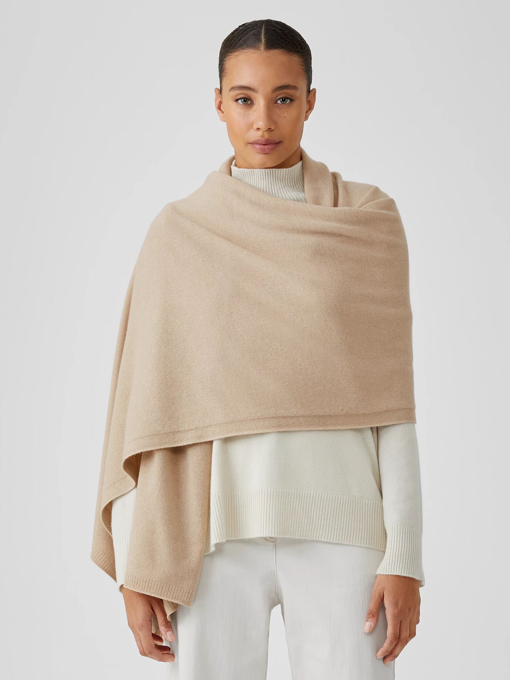 Italian Cashmere Oversized Wrap