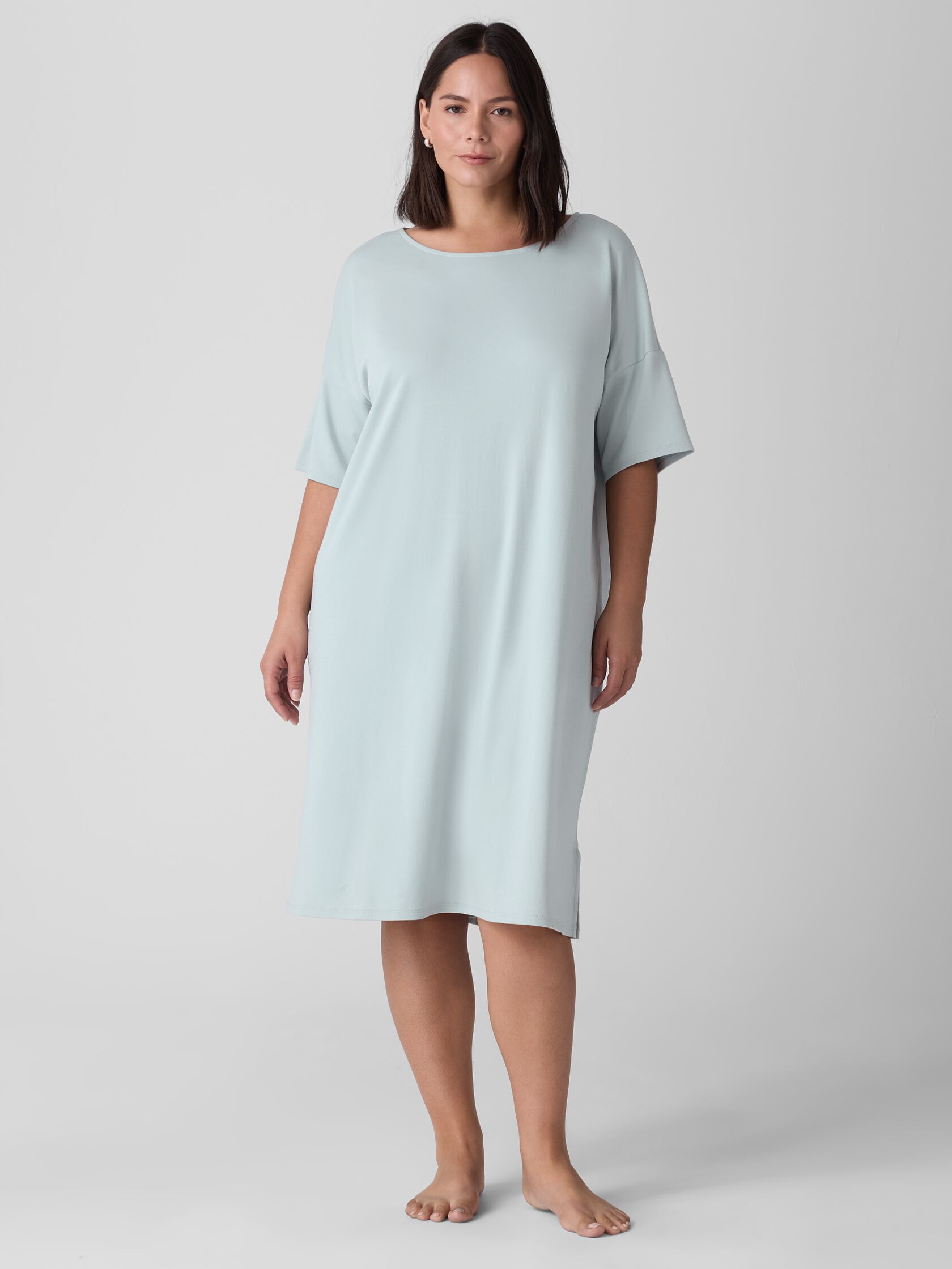 Organic Cotton Interlock Sleep Dress