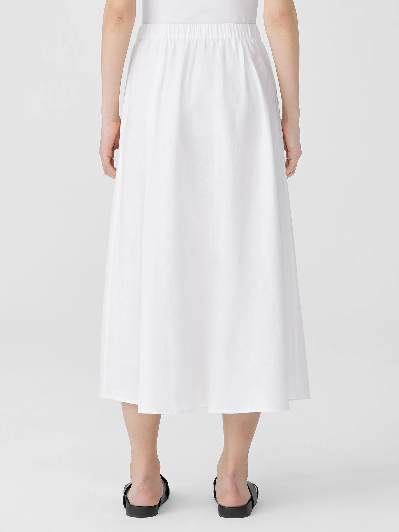Organic Linen Pocket Skirt