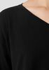 Organic Cotton Slub V-Neck Top