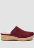 Suede Clog