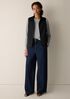 Light Cotton Nylon High Collar Vest