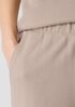 Organic Cotton French Terry Straight Pant