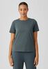 Organic Pima Cotton Jersey Round Neck Tee