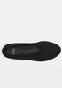 Heaven Stretch Knit Wedge Ballet Flat