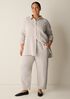Organic Cotton Doubleweave Lantern Pant