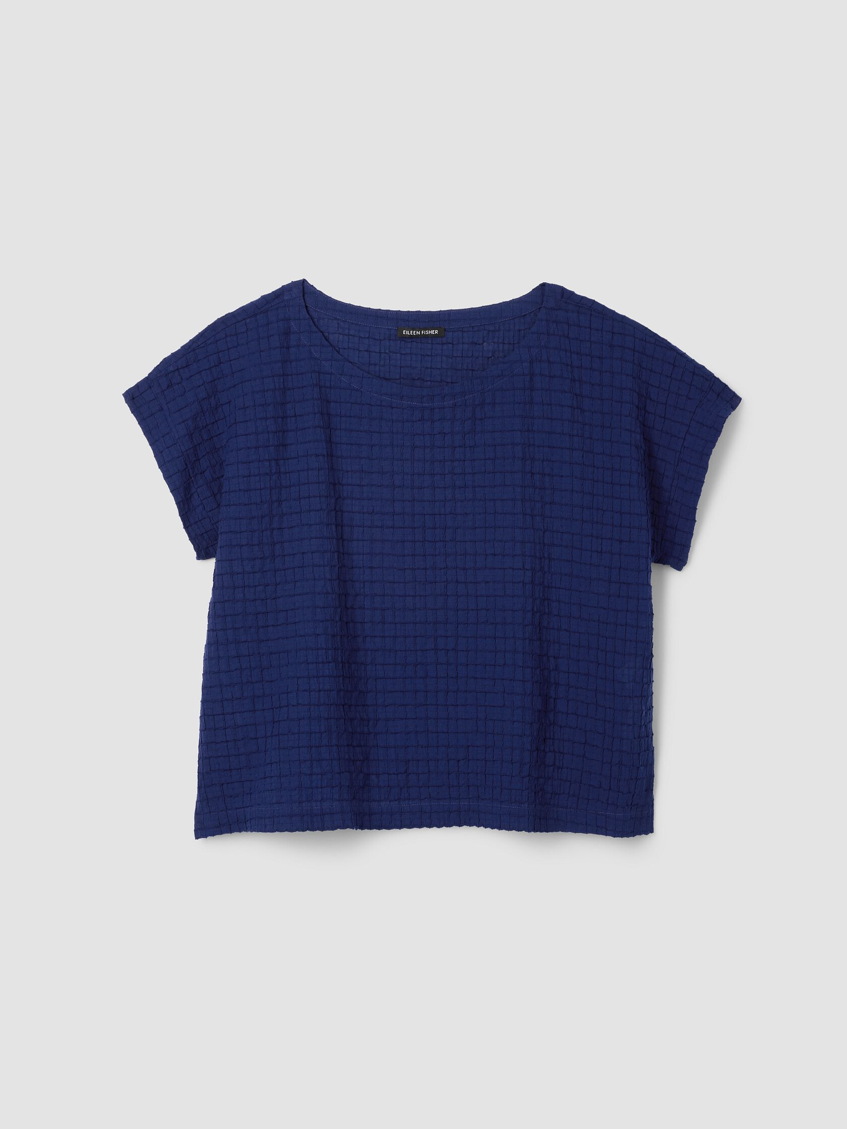 Organic Cotton Voile Box Square Top