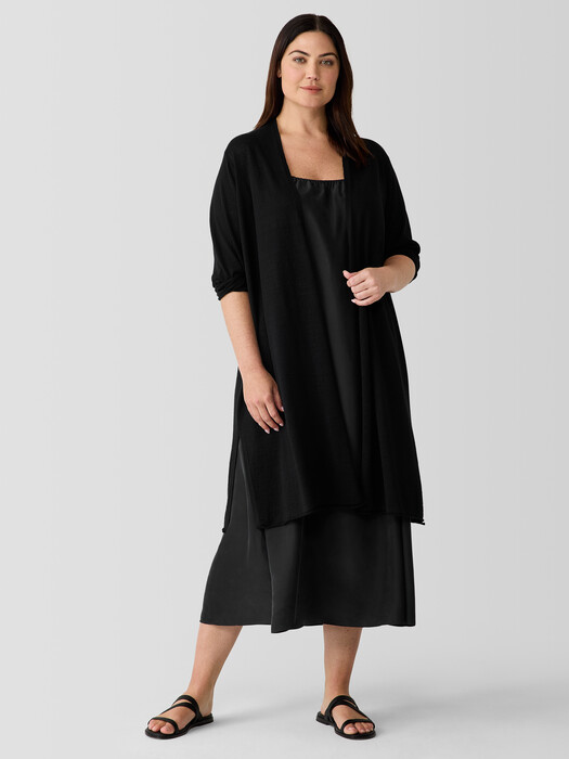 Organic Linen Cotton Long Cardigan