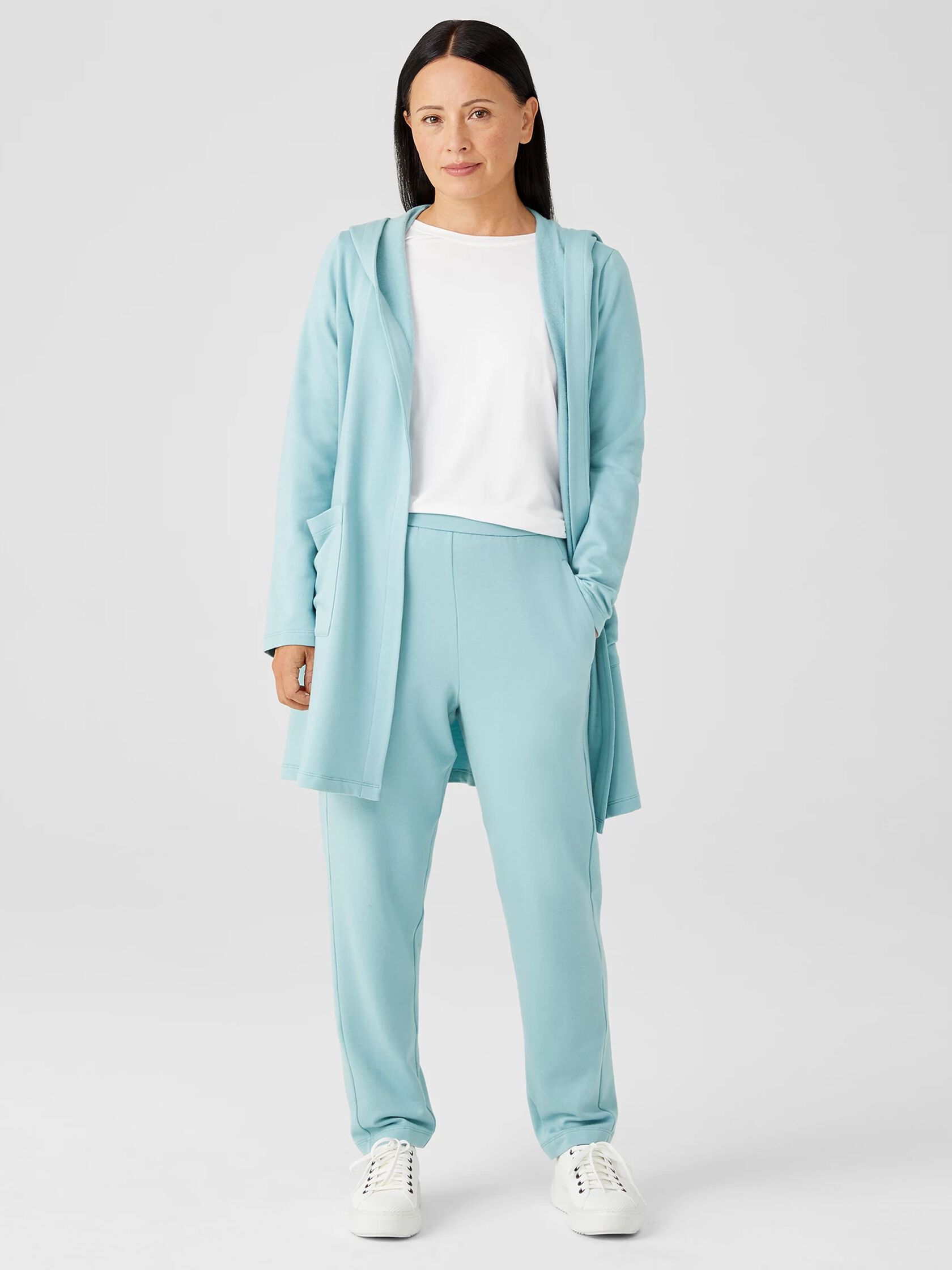Cozy Brushed Terry Slouchy Pant