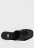 Airy Leather Slide