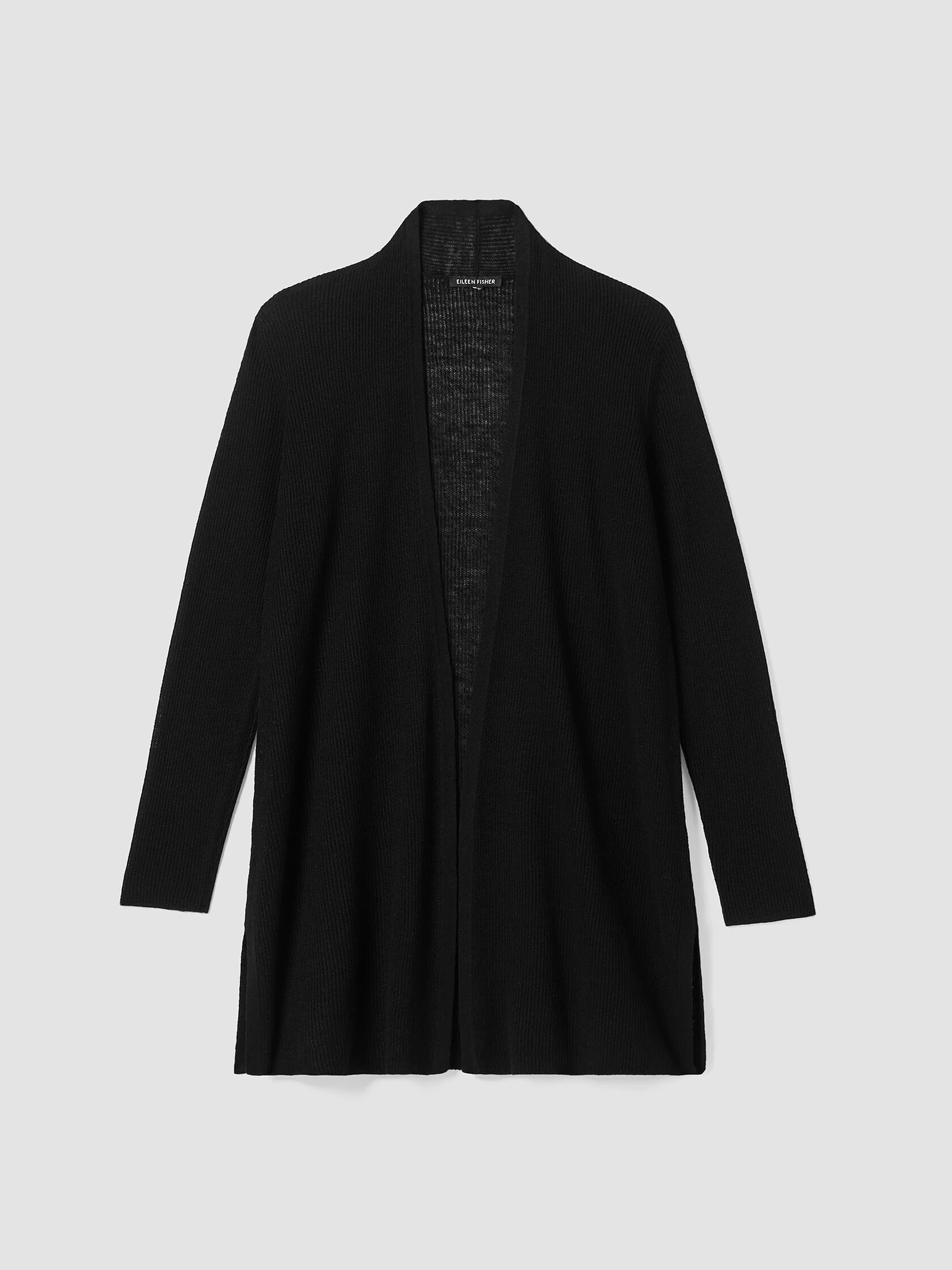 Organic Linen Cotton Airy Tuck Long Cardigan